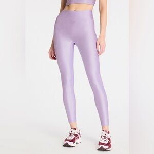 NWT Center Stage Geo Jacquard Legging in Lilac Haze Size L
